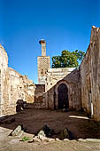 Rabat - La necropoli di Chellah, Rovine della moschea. 